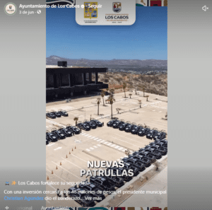 Mensaje del H. XV Ayuntamiento de Los Cabos: