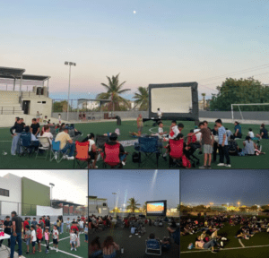 Cine Móvil lleva magia y comunidad a Arcos del Sol en Los Cabos