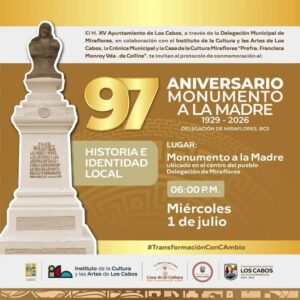 97 Aniversario del Monumento a la Madre en Miraflores Los Cabos
