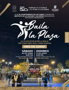 Baila la Plaza: Evento de baile gratuito en Los Cabos