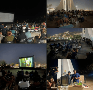 Exhibición de la película Café Chairel en Los Cabos