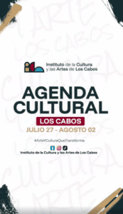 AGENDA CULTURAL DEL 27 DE JULIO AL 02 DE AGOSTO