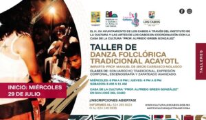Taller de Danza Folclórica Tradicional Acayotl en San José del Cabo
