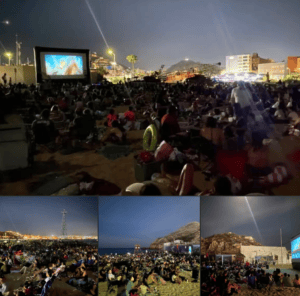 Cine Verano en tu Playa: Éxito de la segunda función en Los Cabos