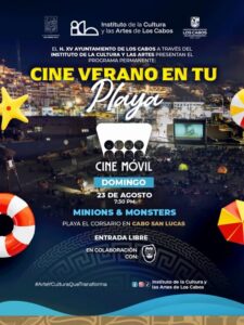 Cine Verano en tu playa: Proyecciones gratuitas en Los Cabos