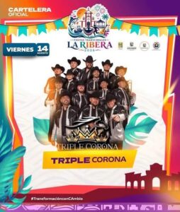 Triple Corona en las Fiestas Tradicionales La Ribera 2026