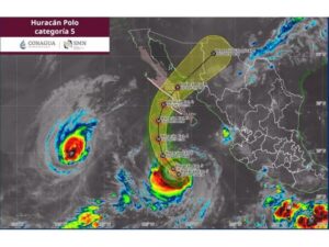 Huracán Polo categoría 5 Seguimiento y medidas preventivas en Los Cabos