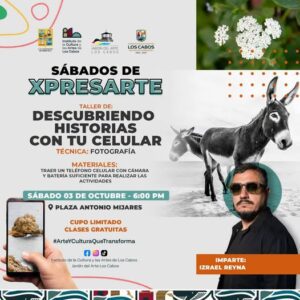 Taller gratuito de fotografía móvil en San José del Cabo
