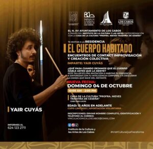 Taller de Contact Improvisación y Creación Colectiva en Los Cabos