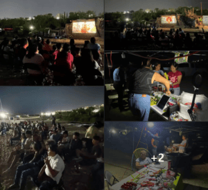 Cine Móvil en Valle Colonial Bajo: Una noche de cine comunitario en Los Cabos