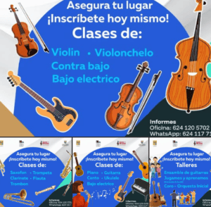 Inscripciones abiertas en la Casa de Música de Los Cabos