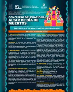 Concurso de Altares de Día de Muertos en Santiago 2026