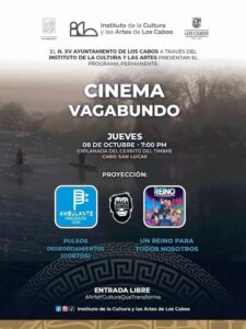 Noche de cine gratuito Doble Función en Cabo San Lucas