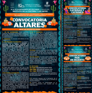 Convocatoria Festival Día de Muertos 2026 en Los Cabos