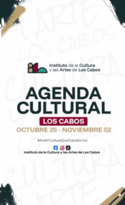 AGENDA CULTURAL DEL 28 DE OCTUBRE AL 02 DE NOVIEMBRE